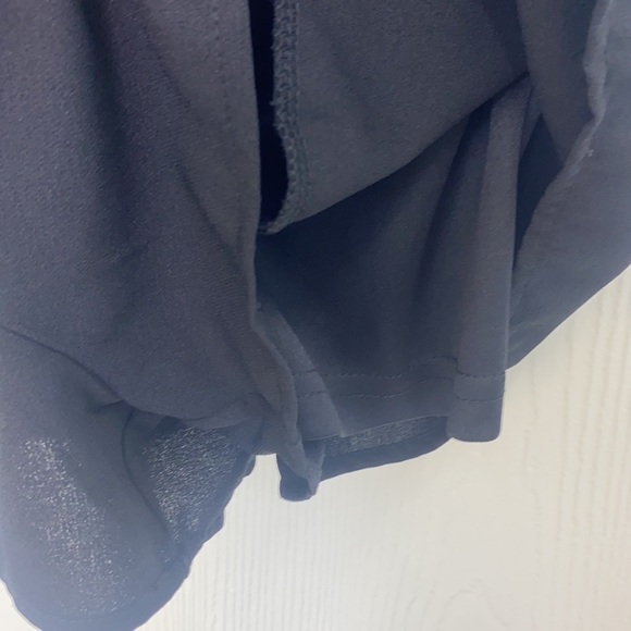 She & Sky - NWT Black Polyester Off The Shoulder Short Romper Size Small - Picture 6 of 12